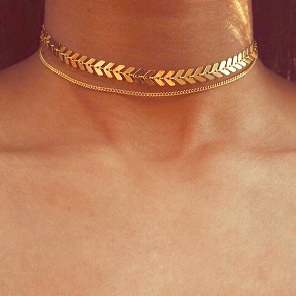 kateymart Jewelry - 🔰Chevron Layered Choker Necklace🔰